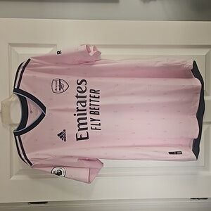 Adidas Arsenal 22/23 Authentic Third jersey, Odegaard 8, size XL, pink